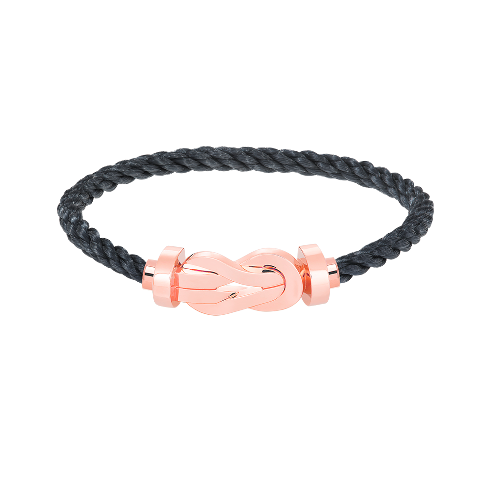 ¡®Imperial¡¯CHANCE LARGE 8 FIGURE BUCKLE NO DIAMOND BRACELET ROSE GOLD