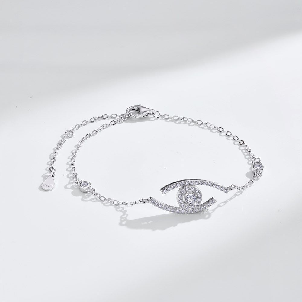 [Imperial] Eye Pave-Set Diamond Bracelet