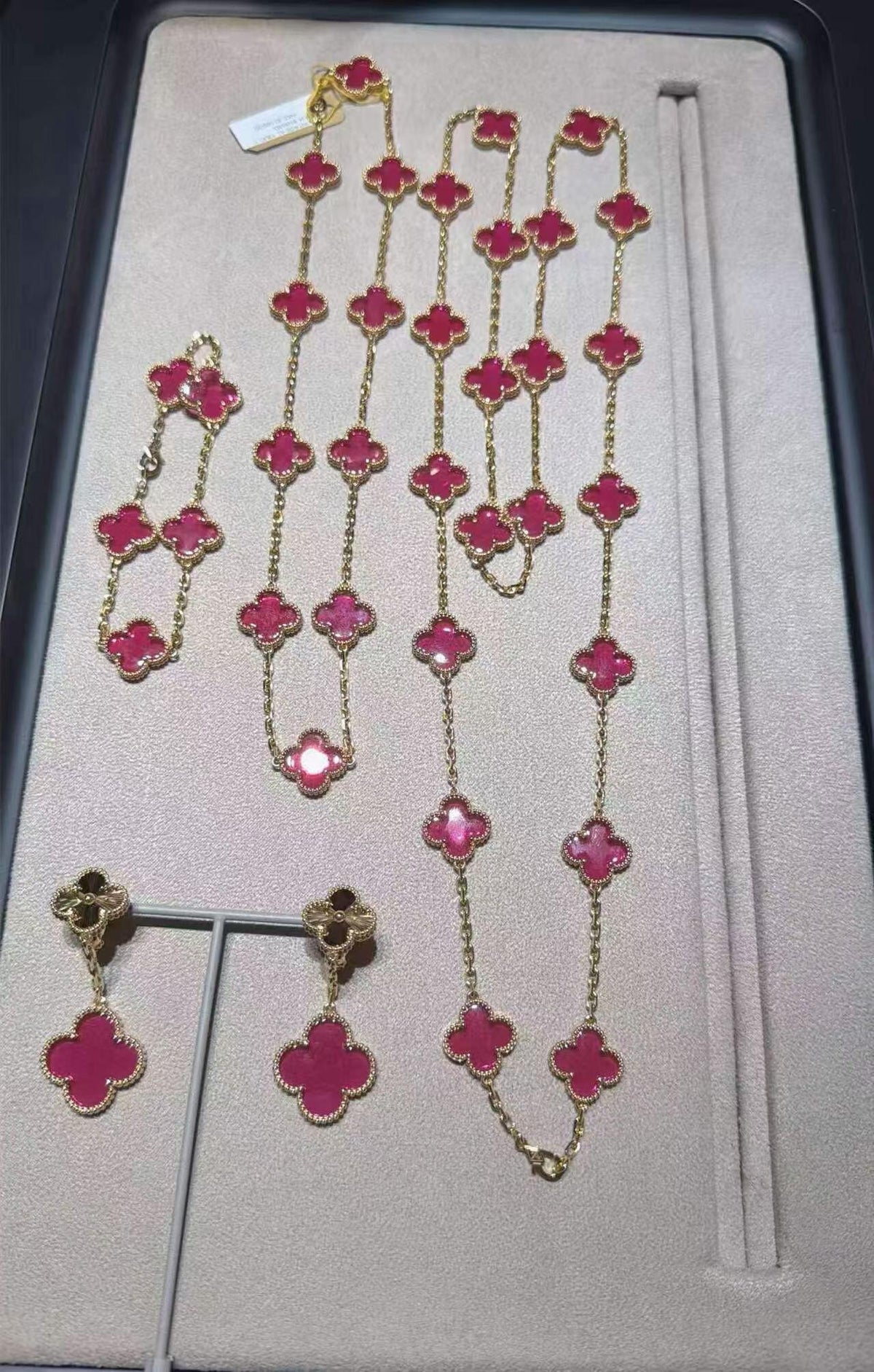 [Imperial] 26 NEUE ROSA BUBBLE-EMAILLE-SET
