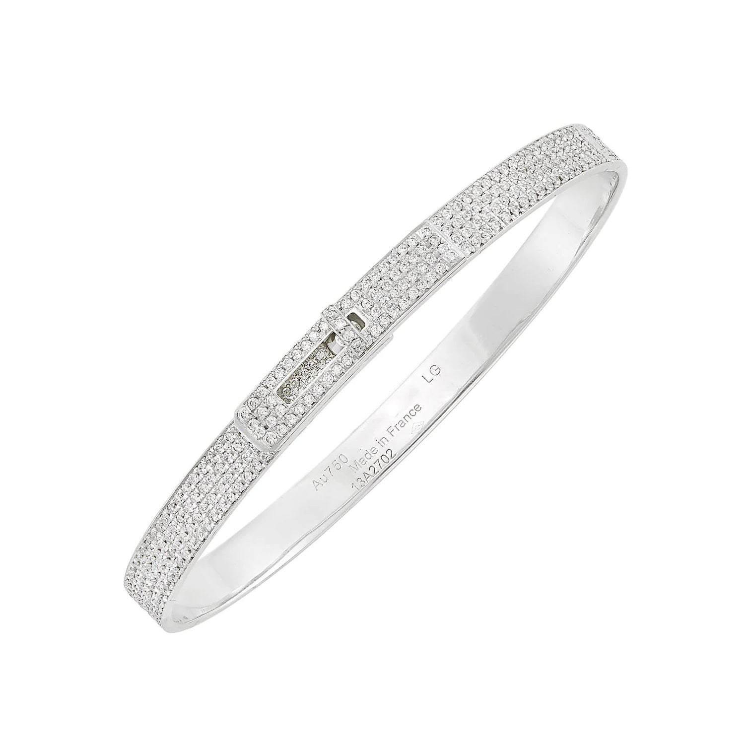 ¡®Imperial¡¯HM KELLY BRACELET IN SILVER AND FULL PAVE DIAMOND