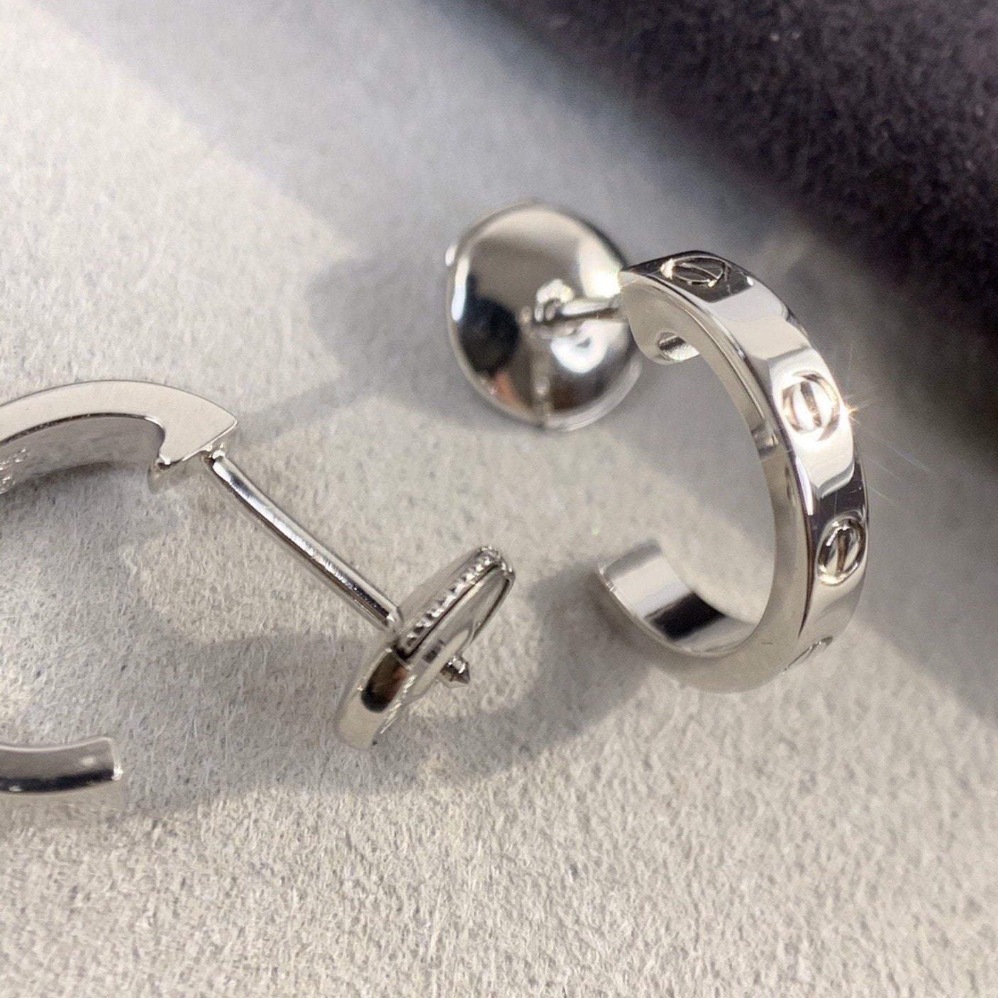 ¡®Imperial¡¯LOVE EARRINGS 2.65MM SILVER