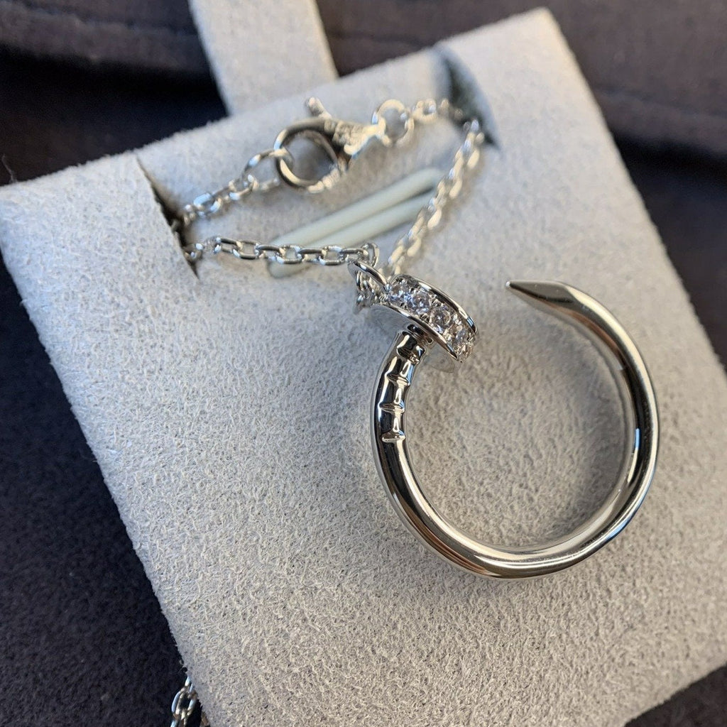 ¡®Imperial¡¯JUSTE NECKLACE SILVER DIAMONDS