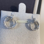 ¡®Imperial¡¯JUSTE EARRINGS SILVER DIAMONDS