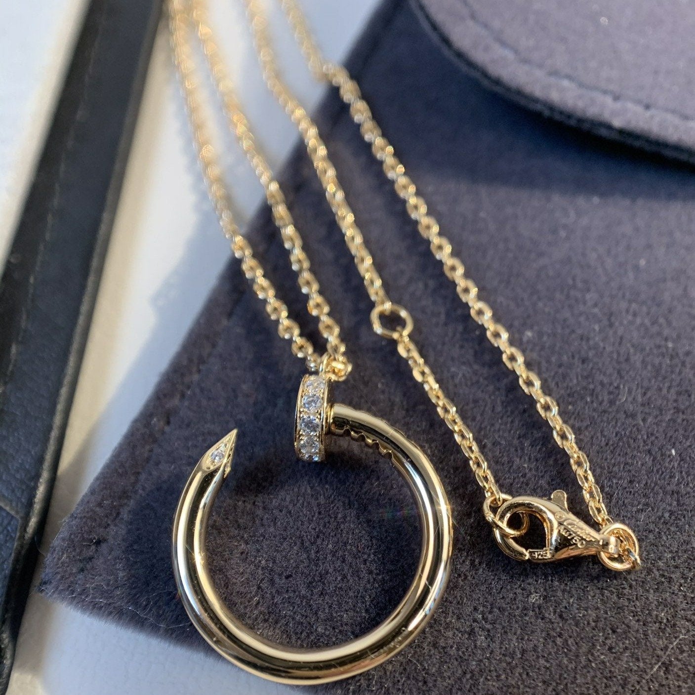 ¡®Imperial¡¯JUSTE NECKLACE PINK GOLD