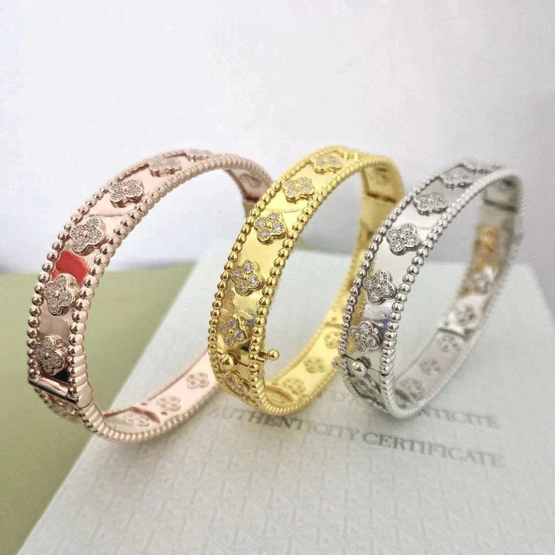 ¡®Imperial¡¯CLOVER BRACELET 8MM DIAMONDS