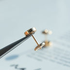 ¡®Imperial¡¯LOVE EARRINGS PINK GOLD 10MM