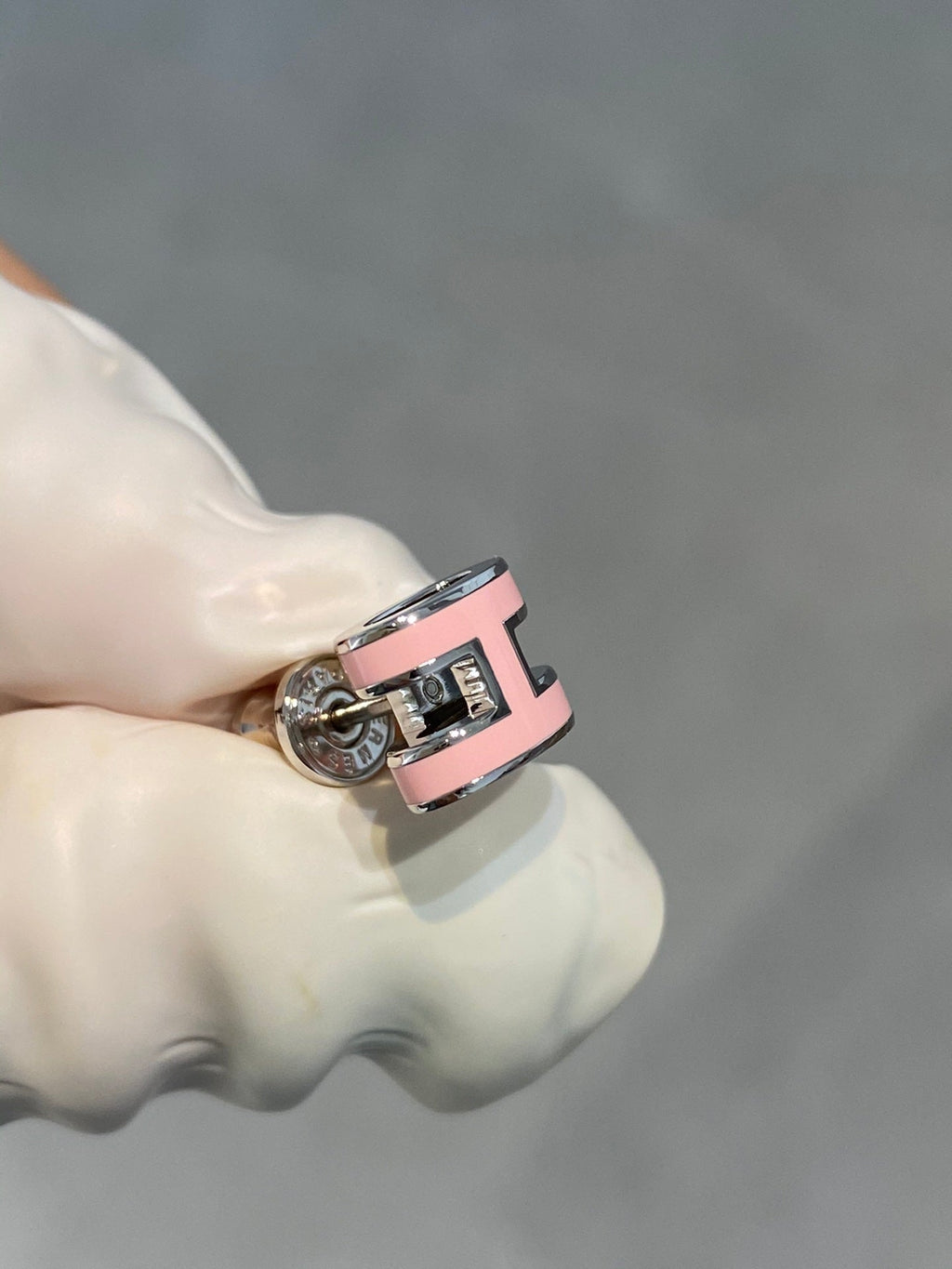 ¡®Imperial¡¯MINI POP H SILVER EARRINGS PINK