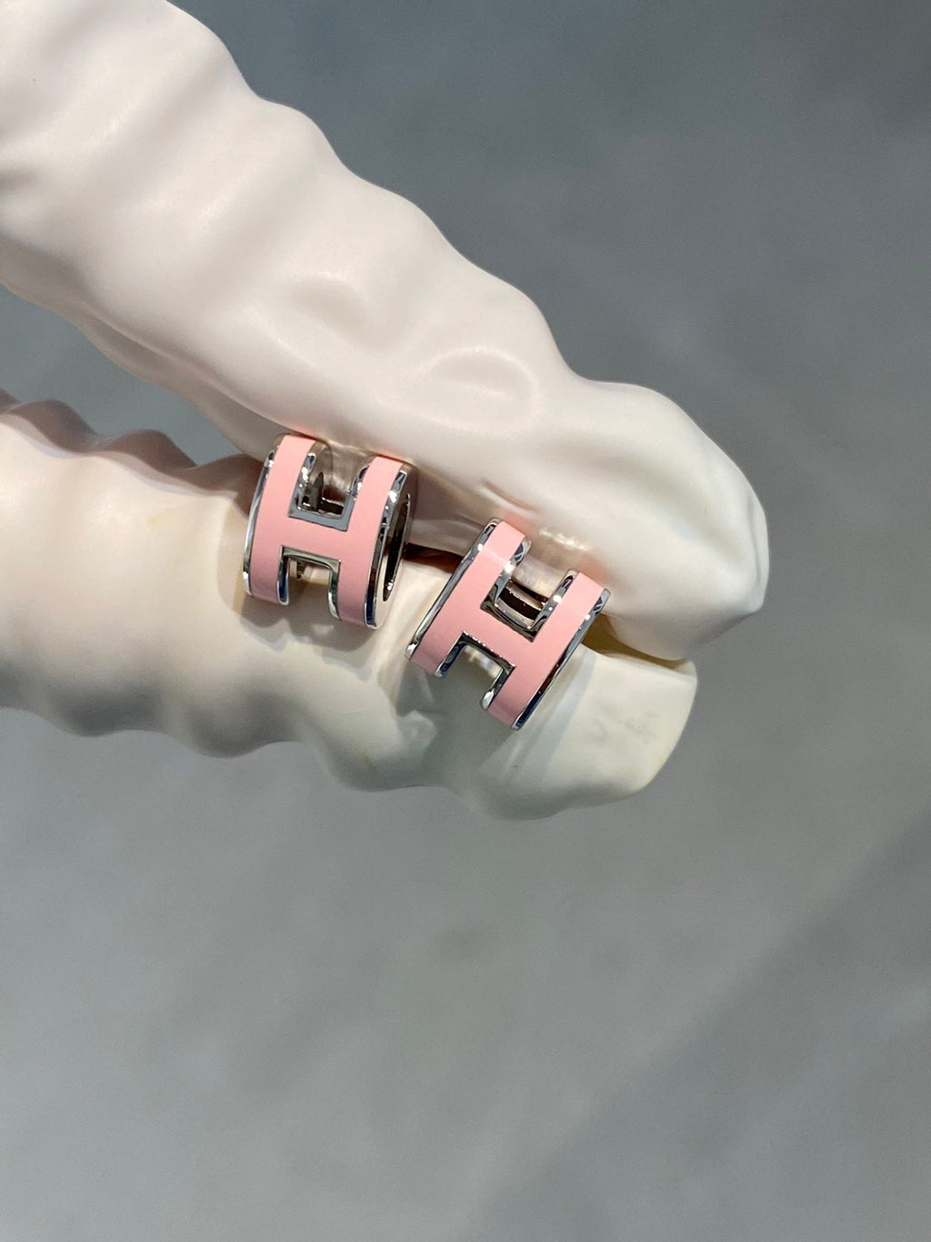 ¡®Imperial¡¯MINI POP H SILVER EARRINGS PINK