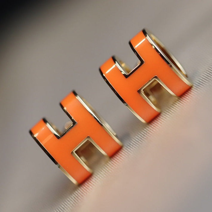 ¡®Imperial¡¯MINI POP H EARRINGS ORANGE