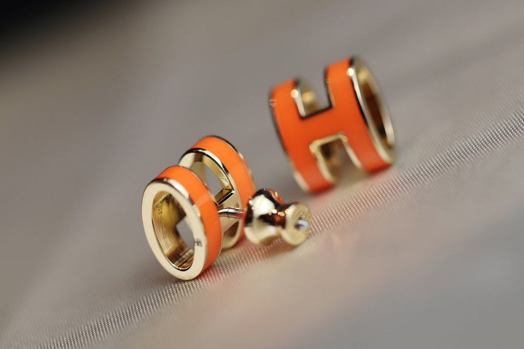 ¡®Imperial¡¯MINI POP H EARRINGS ORANGE