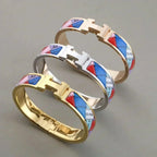 ¡®Imperial¡¯H BRACELET DOTTED BORDER 12MM