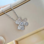 ¡®Imperial¡¯CLOVER DIAMOND NECKLACE SILVER
