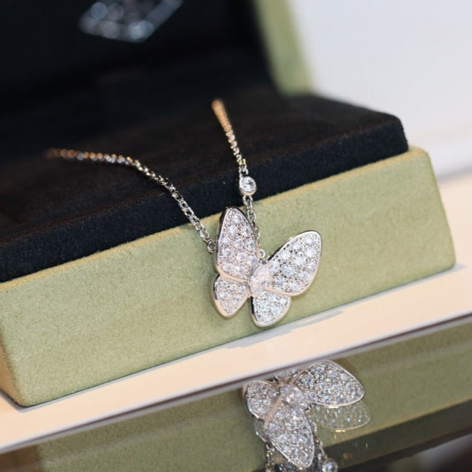 ¡®Imperial¡¯BUTTERFLY DIAMOND NECKLACE