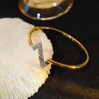 ¡®Imperial¡¯VOLTE UPSITE DOWN GOLD DIAMOND BRACELET