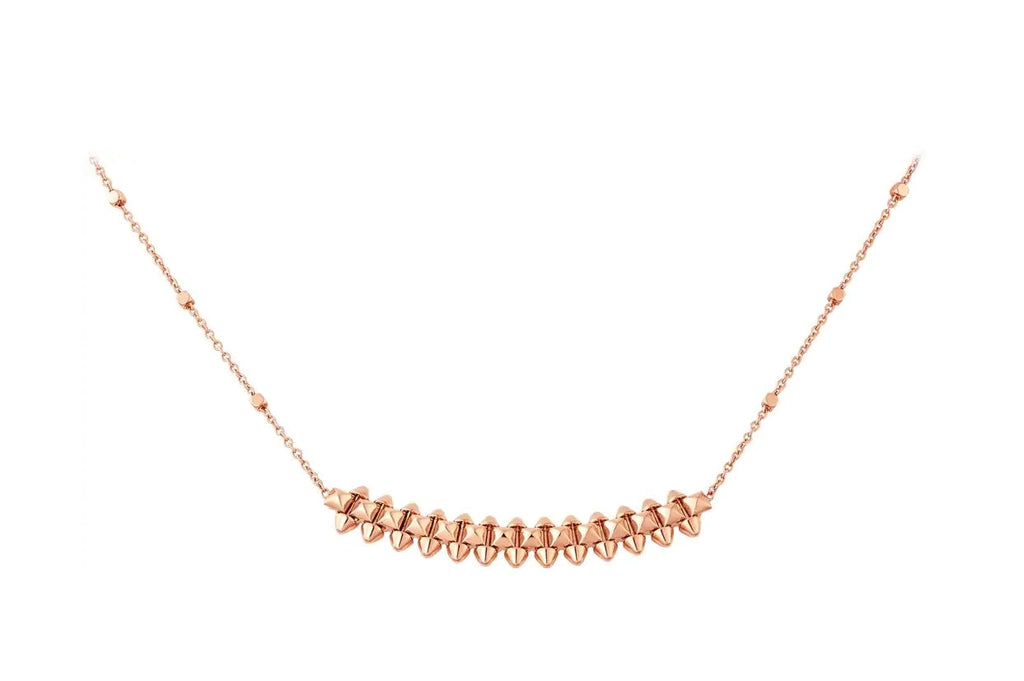 ¡®Imperial¡¯CLASH PINK GOLD NECKLACE