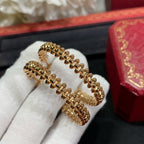 ¡®Imperial¡¯CLASH LARGE HOOP EARRINGS