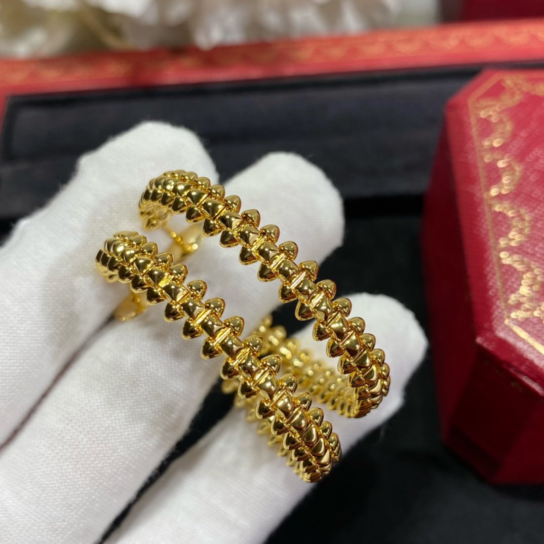 ¡®Imperial¡¯CLASH LARGE HOOP EARRINGS