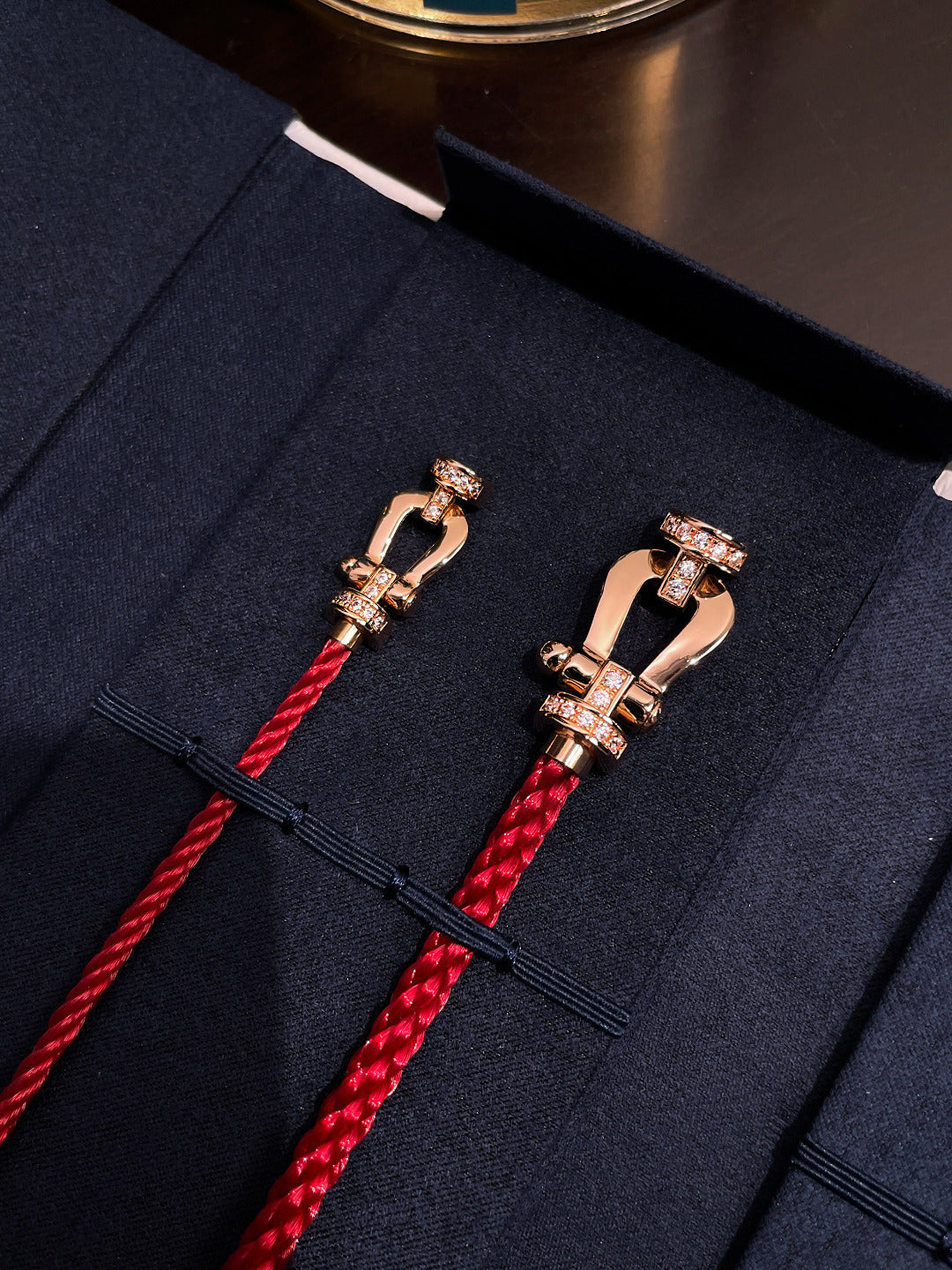 ¡®Imperial¡¯FORCE 10 HALF DIAMOND PINK GOLD RED CORDERI LARGE AND MEDIUM MODEL