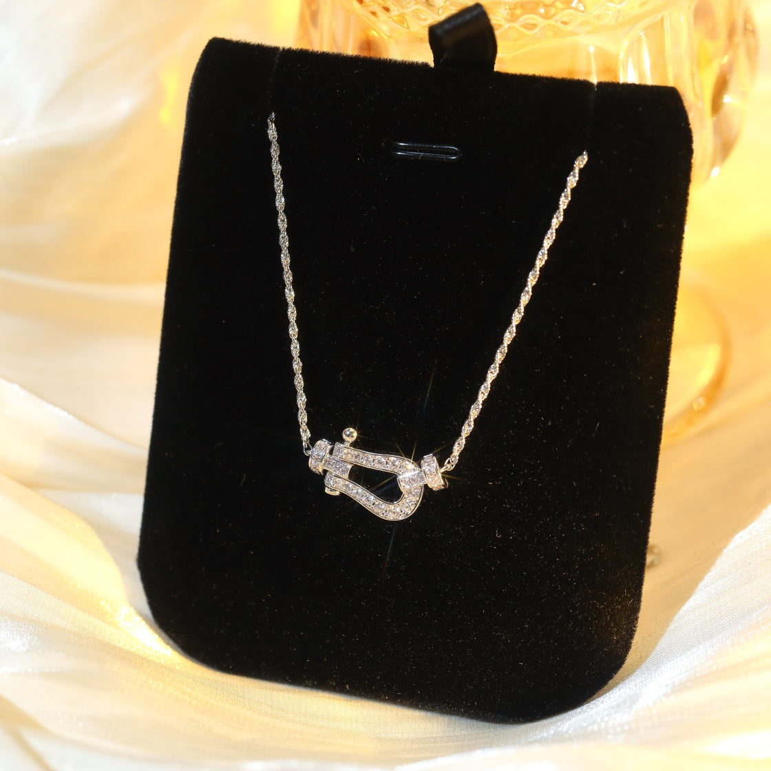 ¡®Imperial¡¯FORCE 10 DIAMOND SILVER NECKLACE MINI MODEL
