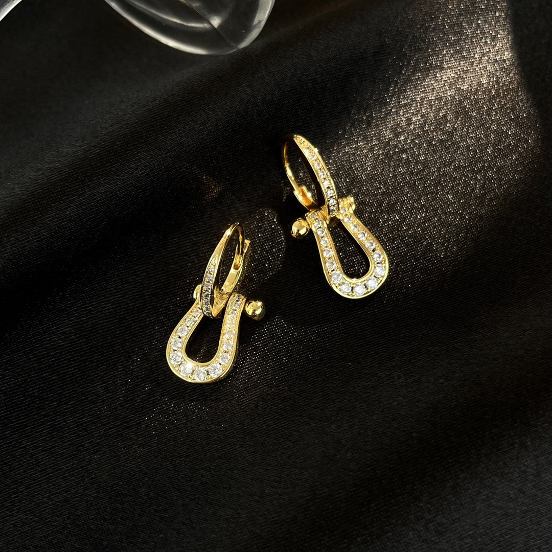 ¡®Imperial¡¯FORCE 10 FULL DIAMOND DROP EARRINGS MEDIUM MODEL