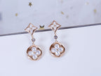 ¡®Imperial¡¯STAR AND SUN PINK GOLD MOP DROP EARRINGS
