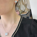 ¡®Imperial¡¯POP H SKY BLUE NECKLACE