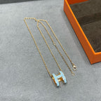 ¡®Imperial¡¯POP H SKY BLUE NECKLACE