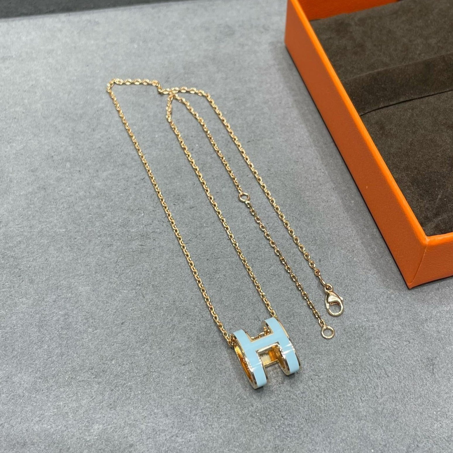 ¡®Imperial¡¯POP H SKY BLUE NECKLACE