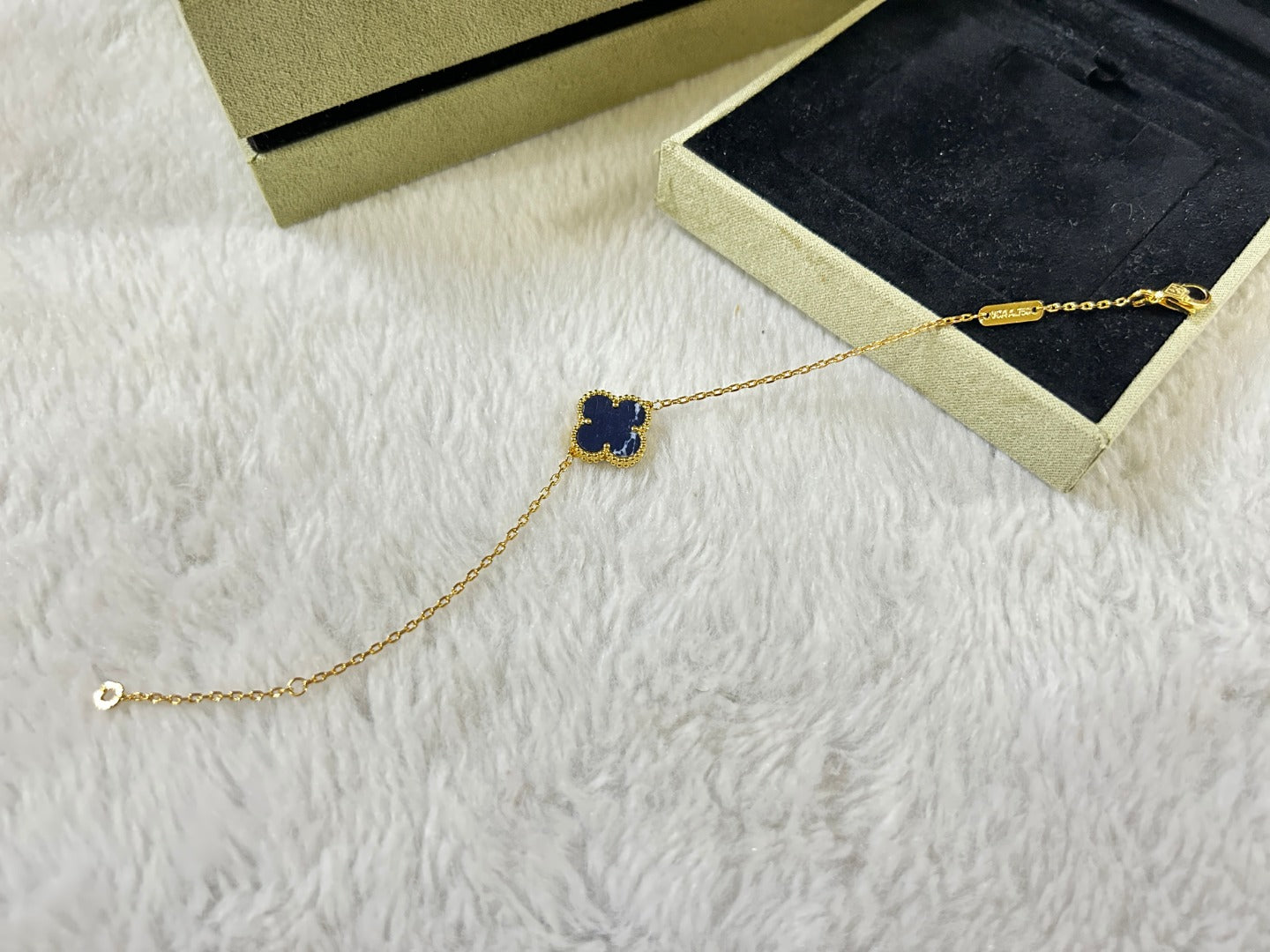 ¡®Imperial¡¯CLOVER 1 MOTIF PIETERSITE BRACELET