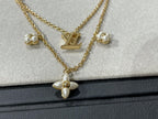¡®Imperial¡¯FLOWERGRAM GOLD MOP DOUBLE ROW NECKLACE