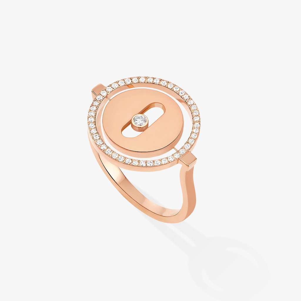 [Imperial] MOVE PINK GOLD DIAMOND RING