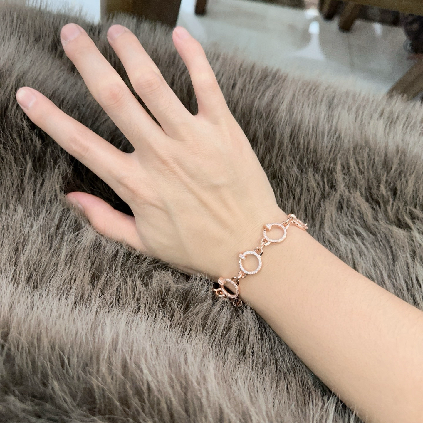 ¡®Imperial¡¯LOVE&JUSTE BRACELET DIAMONDS