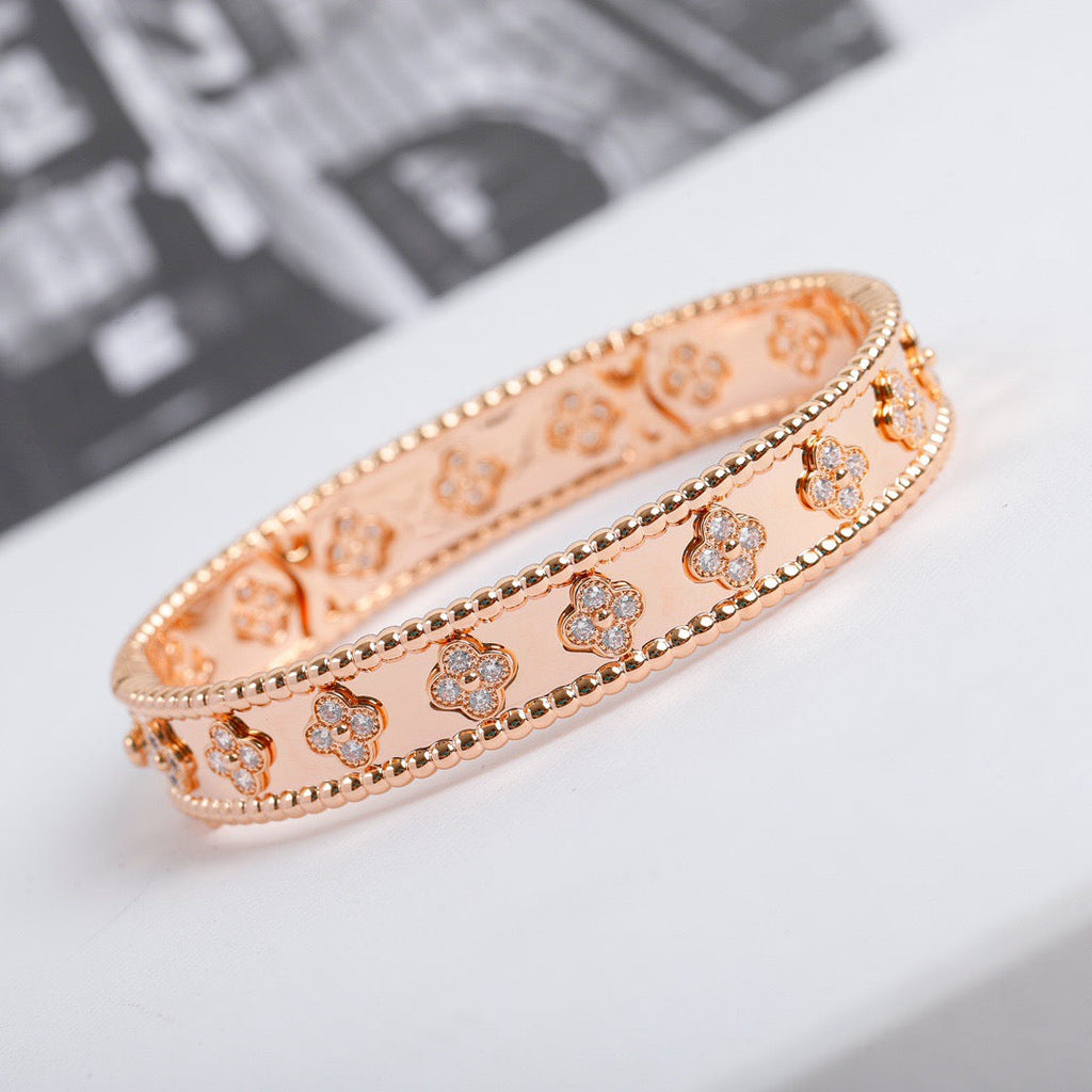 ¡®Imperial¡¯CLOVER BRACELET 8MM DIAMONDS