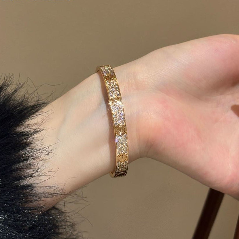 [Imperial] LOVE BRACELET 6.1MM DIAMOND-PAVED