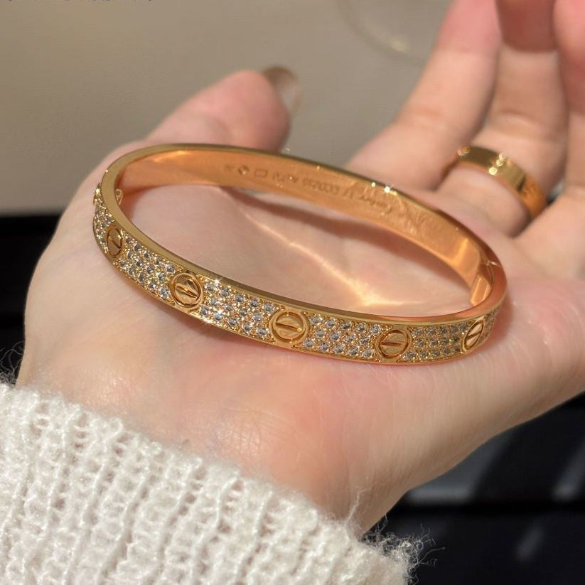 [Imperial] LOVE BRACELET 6.1MM DIAMOND-PAVED