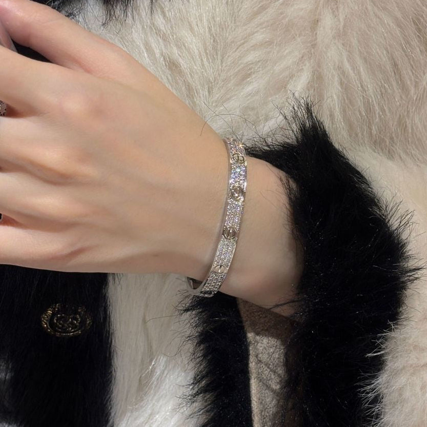 [Imperial] LOVE BRACELET 6.1MM DIAMOND-PAVED