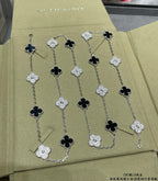 [Imperial] CLOVER 20 MOTIVE MALACHIT DIAMANTENKETTE
