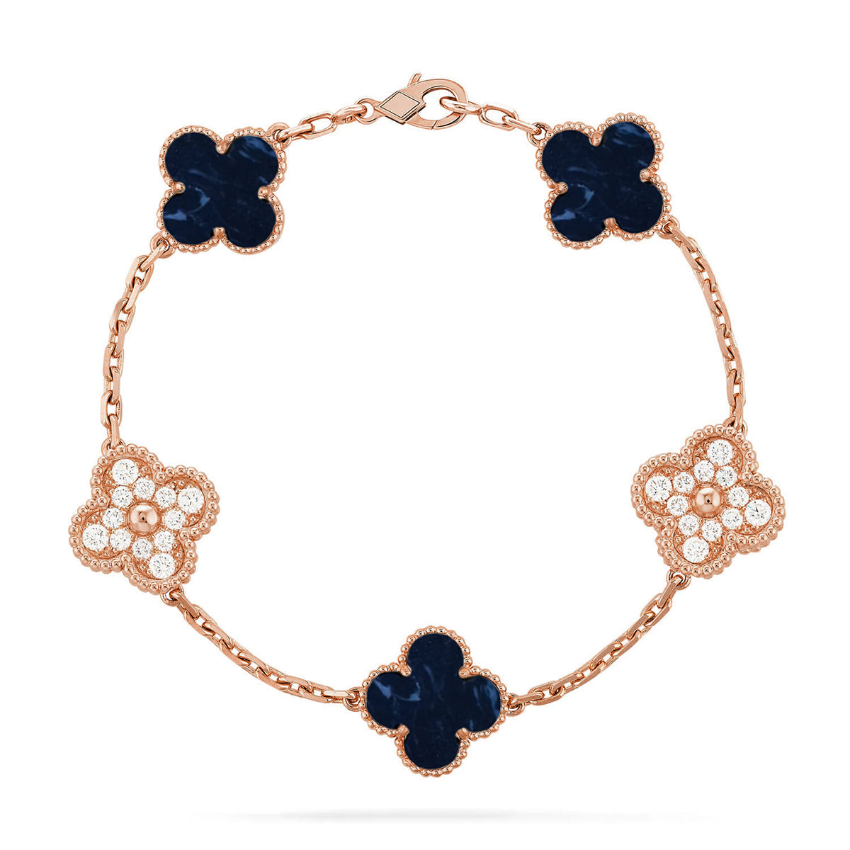 [Imperial]New CLOVER 5 MOTIF PIETERSITE BRACELET COLLECTION