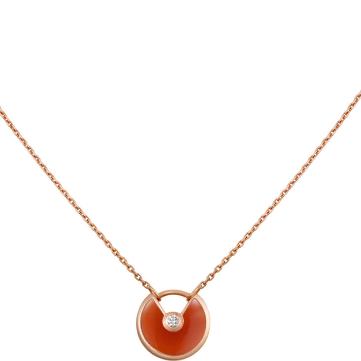 ¡®Imperial¡¯AMULETTE GOLD CARNELIAN ONYX NECKLACE