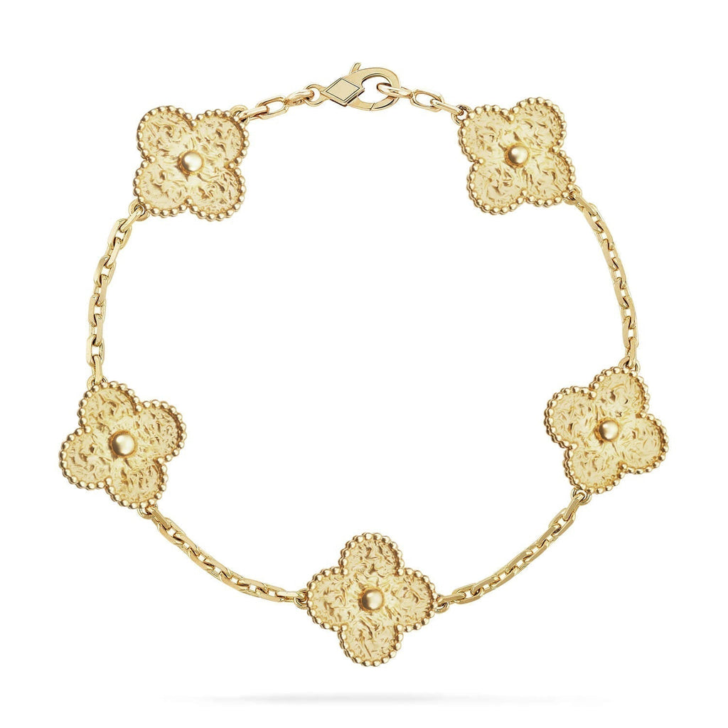 ¡®Imperial¡¯CLOVER 5 MOTIFS BRONZING BRACELET