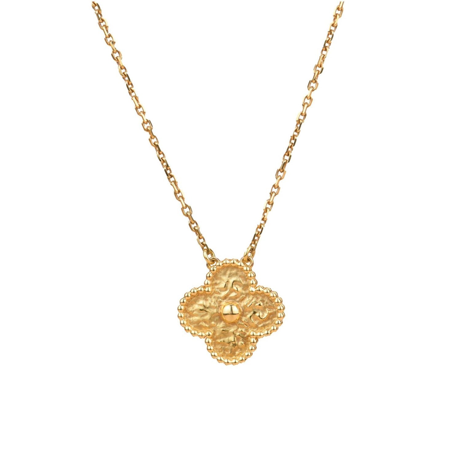 ¡®Imperial¡¯CLOVER 15MM  BRONZING NECKLACE