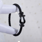 ¡®Imperial¡¯FORCE LARGE SERIES HORSESHOE BLACK SAMURAI BRACELET
