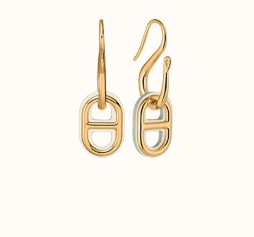¡®Imperial¡¯HM O'MAILLON GOLD EARRINGS