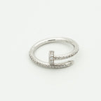 ¡®Imperial¡¯JUSTE RING 1.8MM SILVER DIAMONDS