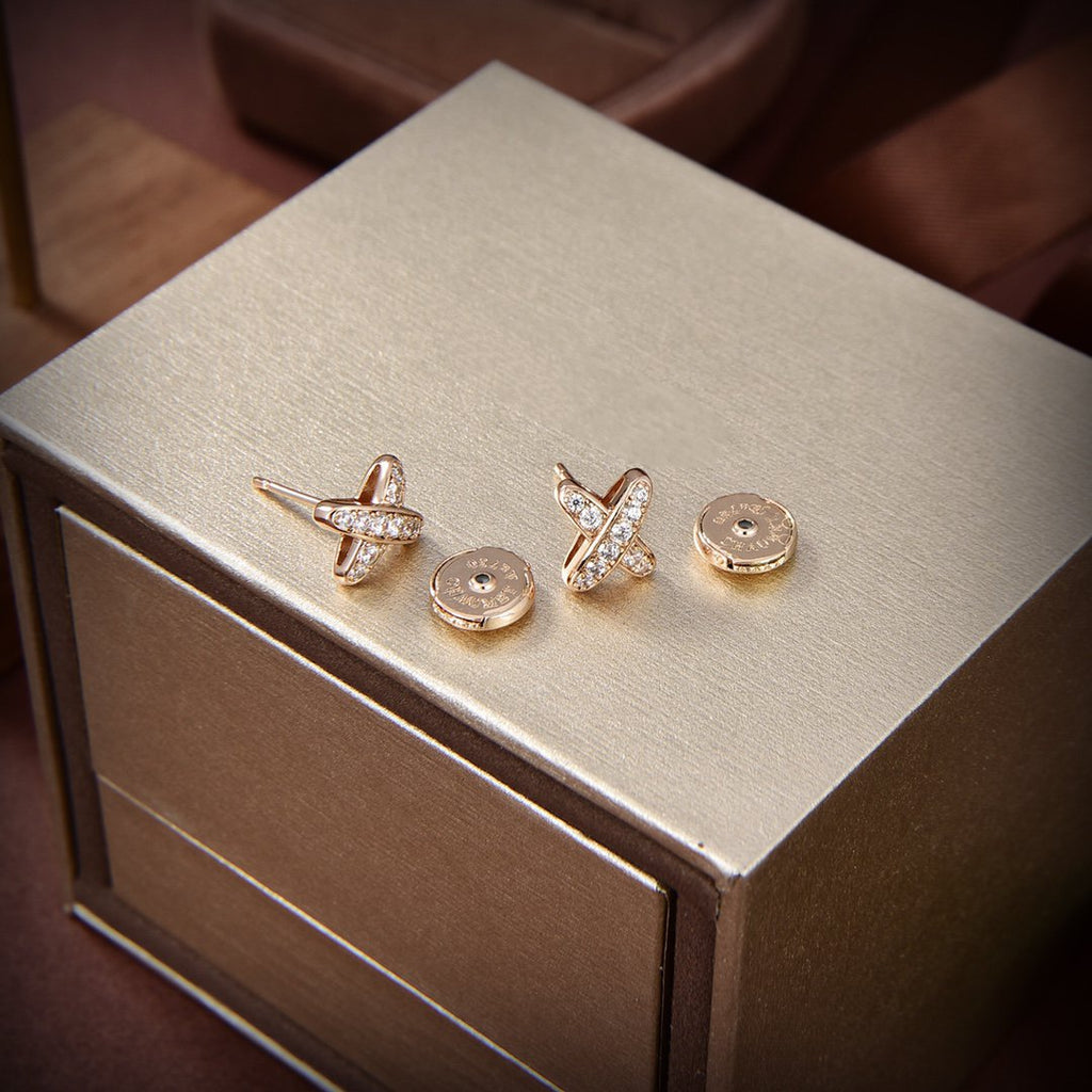 ¡®Imperial¡¯JEUX DE GOLD DIAMOND EARRINGS