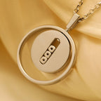 [Imperial] MOVE MM SILVER DIAMOND NECKLACE