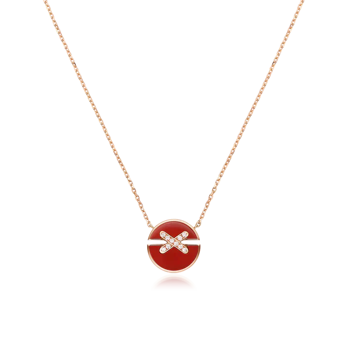 ¡®Imperial¡¯JEUX DE ROSE GOLD DIAMOND NECKLACE