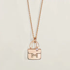 ¡®Imperial¡¯AMULETTE PEDANT ROSE GOLD NECKLACE