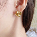 ¡®Imperial¡¯CLOVER MEDIUM STUD EARRINGS