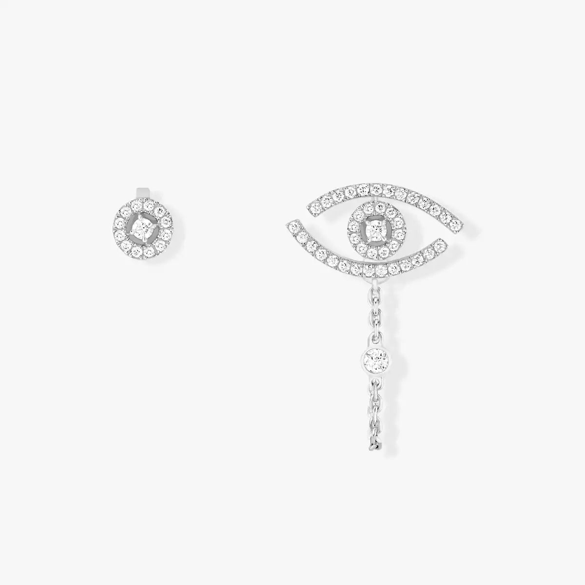 [Imperial Jewelrys]Lucky Eye Diamond Earrings